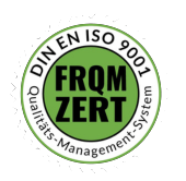 Siegel DIN EN ISO 9001 (Qualitätsmanagement)